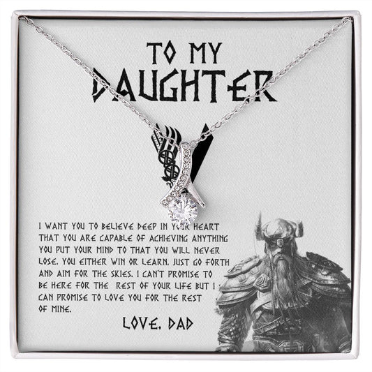 To My Daughter - Alluring Beauty Necklace