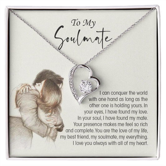 To My Soulmate - Forever Love Necklace